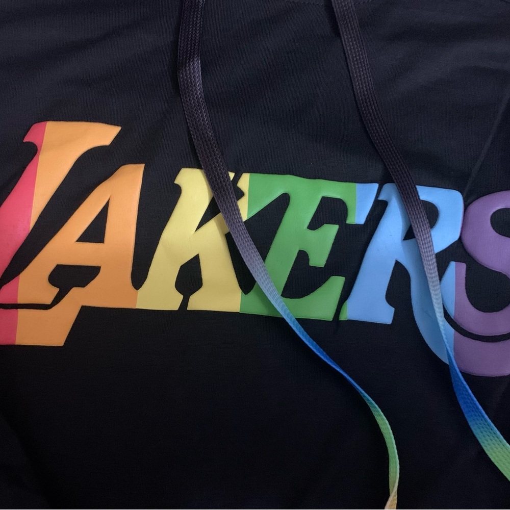 Los Angeles Lakers Black Hoodie